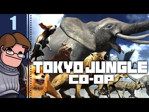 Let's Play Tokyo Jungle Co-op Part 1 - This Was Somehow My Most Viewed Video Ever