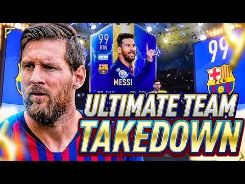OMFG I PACKED TOTS MESSI!!! EPIC 99 TOTS VS TOTY MESSI TEAM TAKEDOWN!!