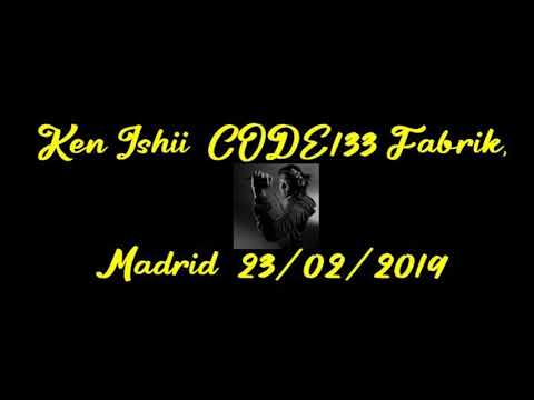 Ken Ishii  CODE133 Fabrik, Madrid ES 23/02/2019