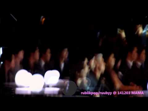 141203 MAMA in Hong Kong - iKon Winner Ailee 2pm reaction to EXO's Tell me what is Love and Overdose