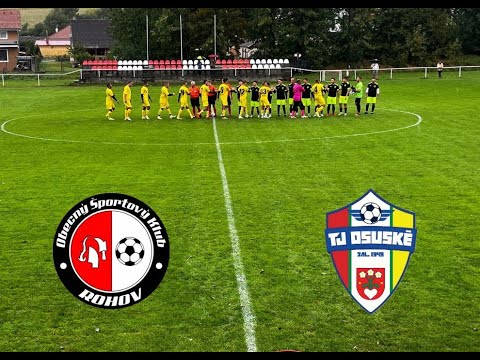 Futbalový zápas OŠK Rohov - TJ Osuské 3.kolo VIII Hypedress Liga ObFZ SE