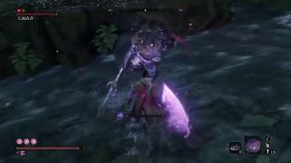 [隻狼（SEKIRO）ボス攻略］源の宮の七面武者の倒し方：戦う場所が最悪