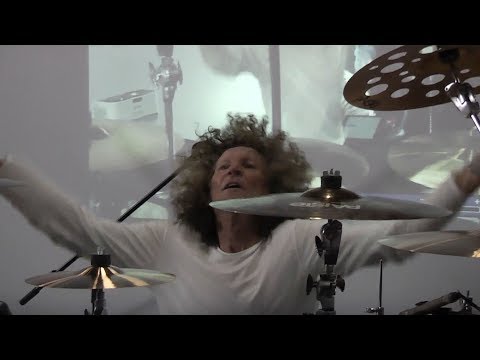 Tommy Aldridge 16.09.17.на музыкальной выставке в Сокольниках.