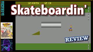 Skateboardin' - on the Atari 2600 - with Commentary !!