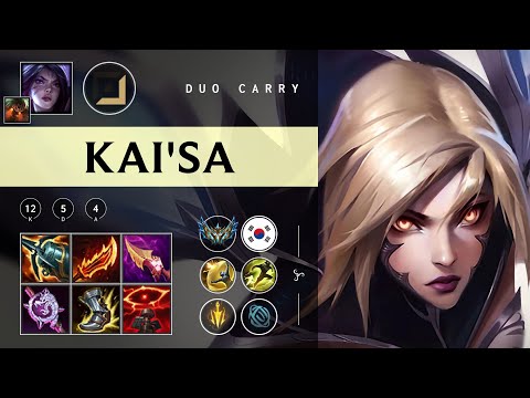 Kai'Sa ADC vs Senna - KR Challenger Patch 25.24