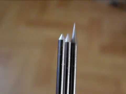 1,- Euro DIY WIG Elektroden - Schleifhilfe ( TIG electrodes grinding guide )