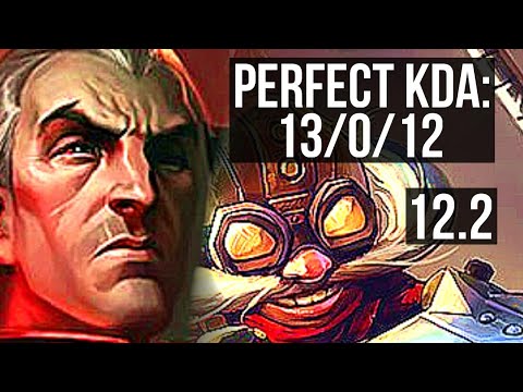 SWAIN vs CORKI (MID) | 13/0/12, Legendary, 800K mastery | BR Diamond | 12.2