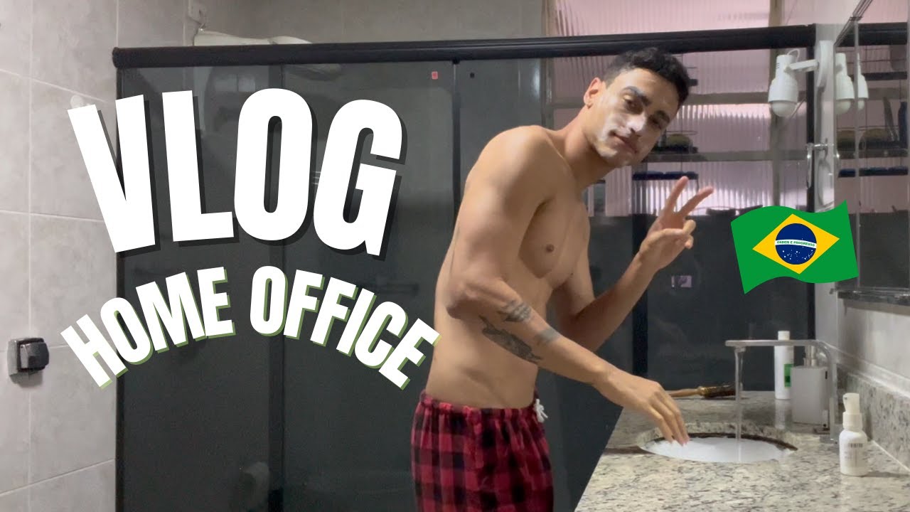 Vlog 05 - Home office, Rotina, Dieta, Fisioterapia, Empreender jovem, Reflexões, Morar com amigos