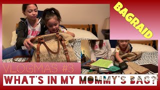 preview picture of video 'Vlogmas #3: What’s in my mommy’s bag?'
