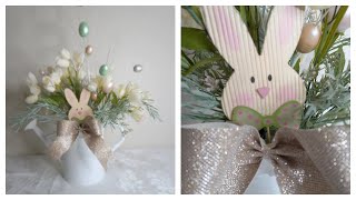 DIY | EASTER EGG TIN CAN WATER POT DECOR | QUICK AND EASY | TABLE TOP DECOR | GREAT FOR GIFTING 2022