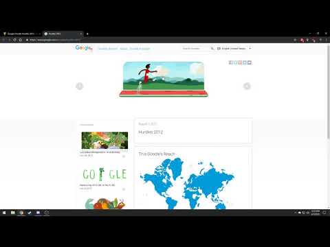 Google Doodle Hurdles 2012 - All Hurdles speedrun in 0:10.8