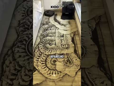 Ele Não Acreditou no Que Esse Robô Fez Com Seu Piso!