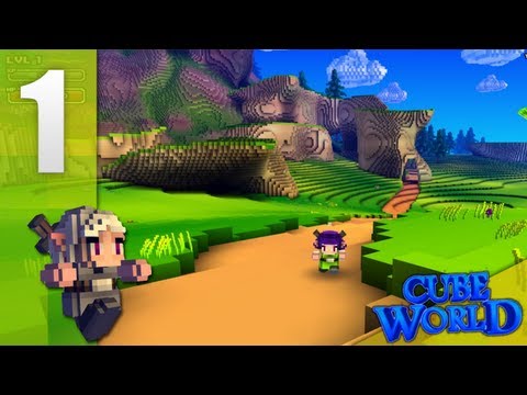 ADVENTURES AWAIT! - Ep. 1 - Cube World Alpha Multiplayer