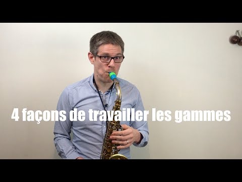 Saxophone Lessons - 4 Ways to Practice Scales