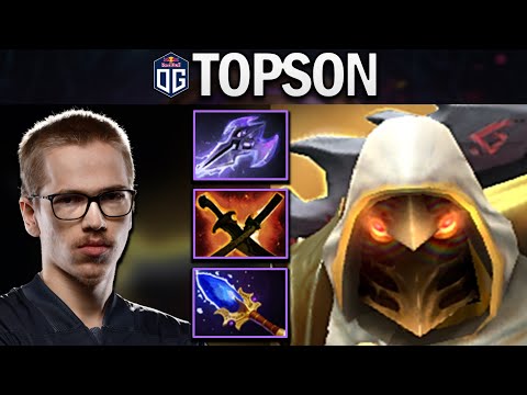 OG.TOPSON JUGGERNAUT WITH SNY - AGHANIMS - DOTA 2 7.28 GAMEPLAY