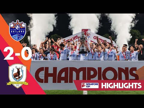 Sailors win 3rd Cup title! 🏆 | 2025/26 Singapore Cup Final: Lion City Sailors vs BG Tampines Rovers