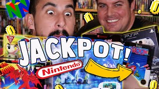 HOLY HIGH VALUE! Luckiest RETRO GAMING PICK UPS 😱 NES GOLD BABY!