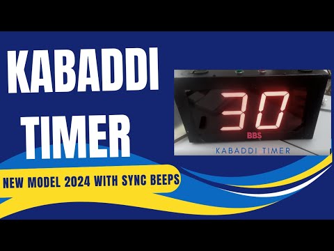 Kabaddi Raid Timer - NEW MODEL