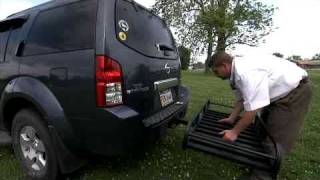 preview picture of video 'HITCH-N-RIDE CARGO CARRIER by GREAT DAY  Made in USA!'