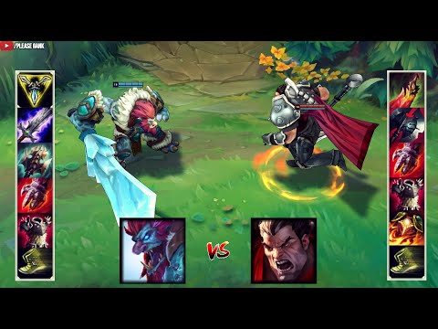 DARIUS vs TRUNDLE FULL BUILD FIGHTS & Best Moments