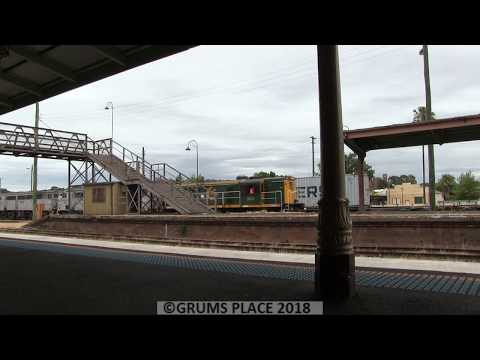 Harefield Junee QUBE Service, Loco's  864, 4497 & 4488, 20-12-2017
