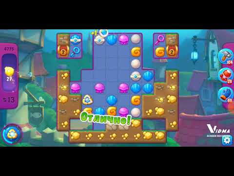 Fishdom. 4775 super hard level no boosters and diamonds