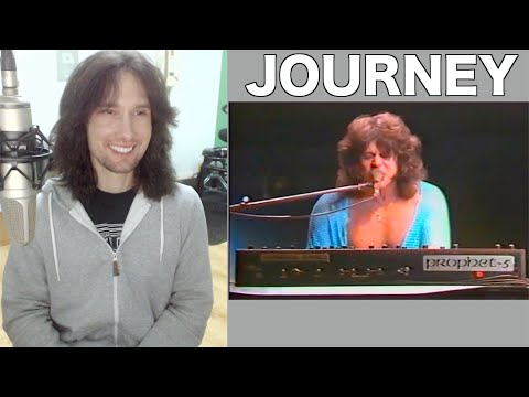 British guitarist analyses Gregg Rolie's Journey live in 1980!