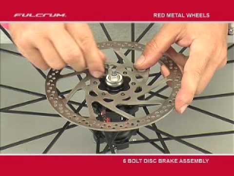 Fulcrum Red Metal Wheels - Assembling 6 bolt disc brake