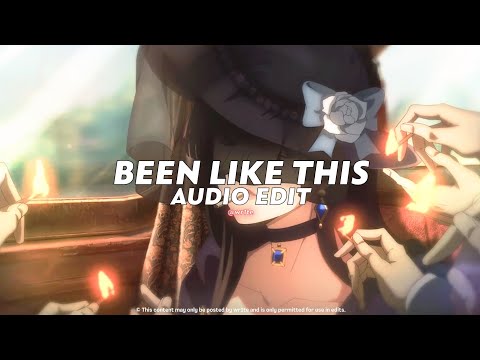 been like this (tiktok version) || doja cat [ edit audio ]