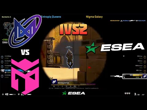 ANa + Nigma Galaxy vs Entropiq Queens | ESEA Female Cash Cup EU - Winter 2022 #5 - HiGHLiGHTS | CSGO