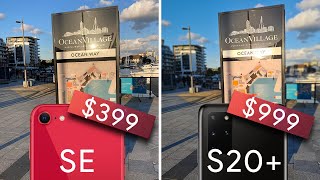 iPhone SE (2020) vs Samsung S20+ Camera Comparison!