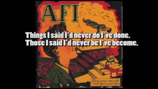 AFI Coin Return w/ lyrics
