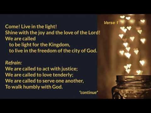 We Are Called (Lyrics)