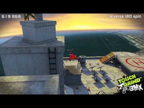 how to get a gold metal in skyline bmx - Touchgrind BMX