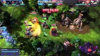 한타를 파괴하는 제이나(with. 서리고리)