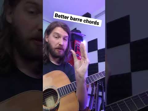 Better barre chords that won't hurt your hand