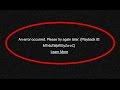 How To Fix An Error Occurred Please Try Again Later In Youtube