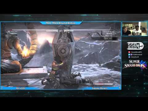 AlexLOL (Shirai Ryu Takeda)vs Jimmy Bones (Pyro Tanya)  - MKX Round Robin - Montreal Mayhem MKX #7