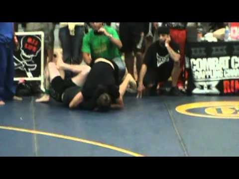 Dylan Peters first ever grappling match Combat Corner