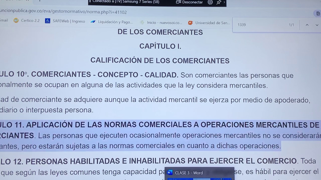 De los comerciantes y de los asuntos de comercio