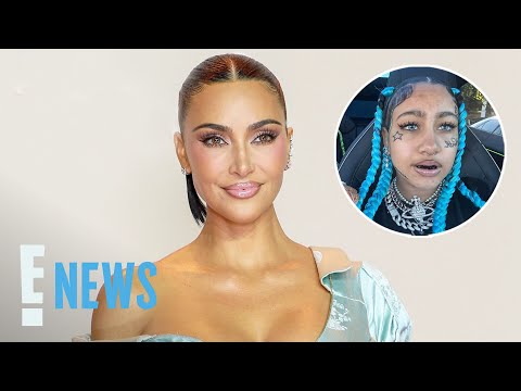 Kim Kardashian Addresses North West's Fake Face Tattoo Criticism | E! News