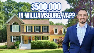 What does $500,000 get you in Williamsburg, VA in 2025