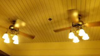 Hunter Coastal Breeze Ceiling Fans in a Gift Shop at Magic Kingdom Disney World (2013)