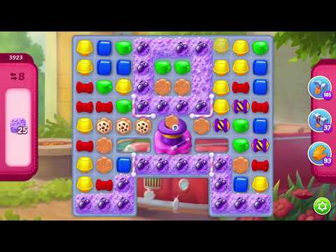 Homescape（夢幻家園）level 3923 沒有使用道具，no boosters