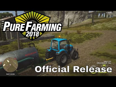 Pure Farming 2018 - Full Game - First Look at the Official Release
