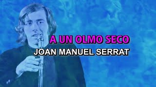Joan Manuel Serrat - A un olmo seco (Karaoke)