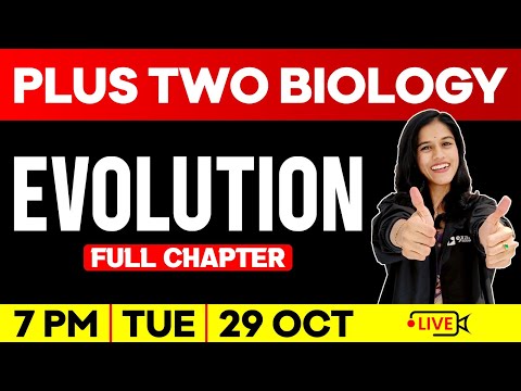 Plus Two Biology | Evolution | Full Chapter | Exam Winner