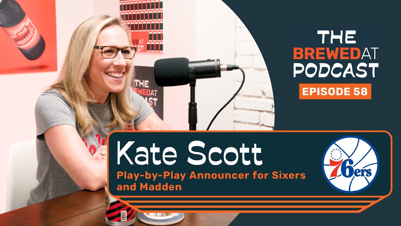Philadelphia 76ers Announcer (Kate Scott)