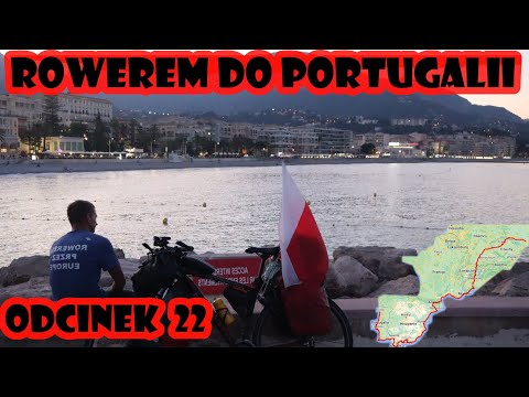 Rowerem z Polski do Portugalii - Liguryjska trasa rowerowa i granica z Francją🇮🇹🇨🇵 (odc. 22)