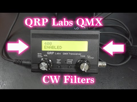 QRP Labs QMX: Understanding CW Filters